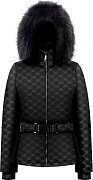 Куртка женская POIVRE BLANC W22-1003-WO/E-B с нат. мехом (22/23) Embo Black