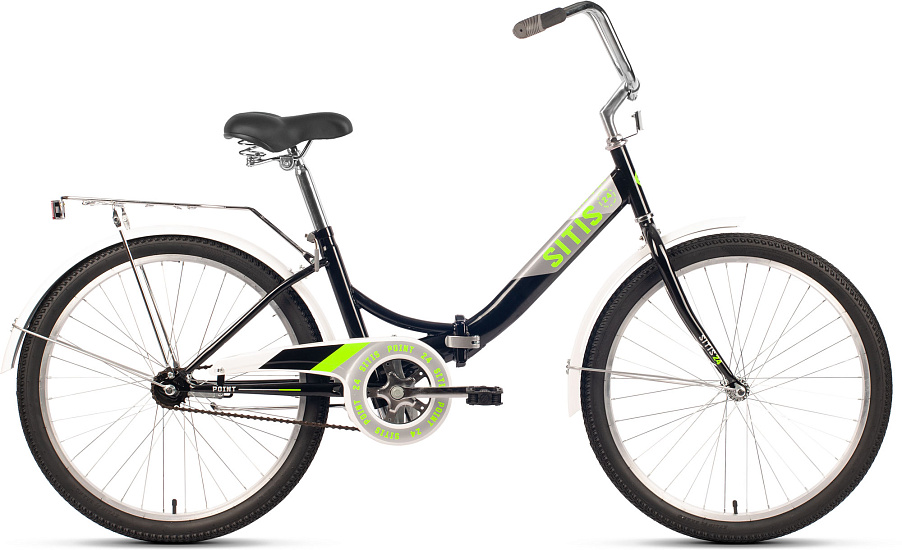 Велосипед SITIS POINT 24" (2023) Black-Green